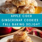 Apple Cider Gingersnap Cookies Recipe