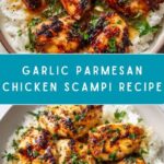 Chicken Scampi with Garlic Parmesan Rice Recipe