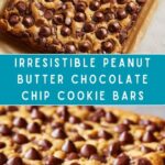 Peanut Butter Chocolate Chip Cookie Bars Recipe