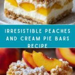 Peaches and Cream Pie Bars Recipe