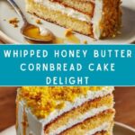 Layered Cornbread Cake with Whipped Honey Butter Frosting Recipe