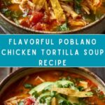 The Best Poblano Chicken Tortilla Soup From Scratch Recipe