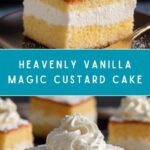 Vanilla Magic Custard Cake Recipe