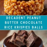 Peanut Butter Balls with Chocolate Rice Krispies Recipe