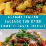 Creamy Italian Sausage Sun Dried Tomato Pasta Recipe