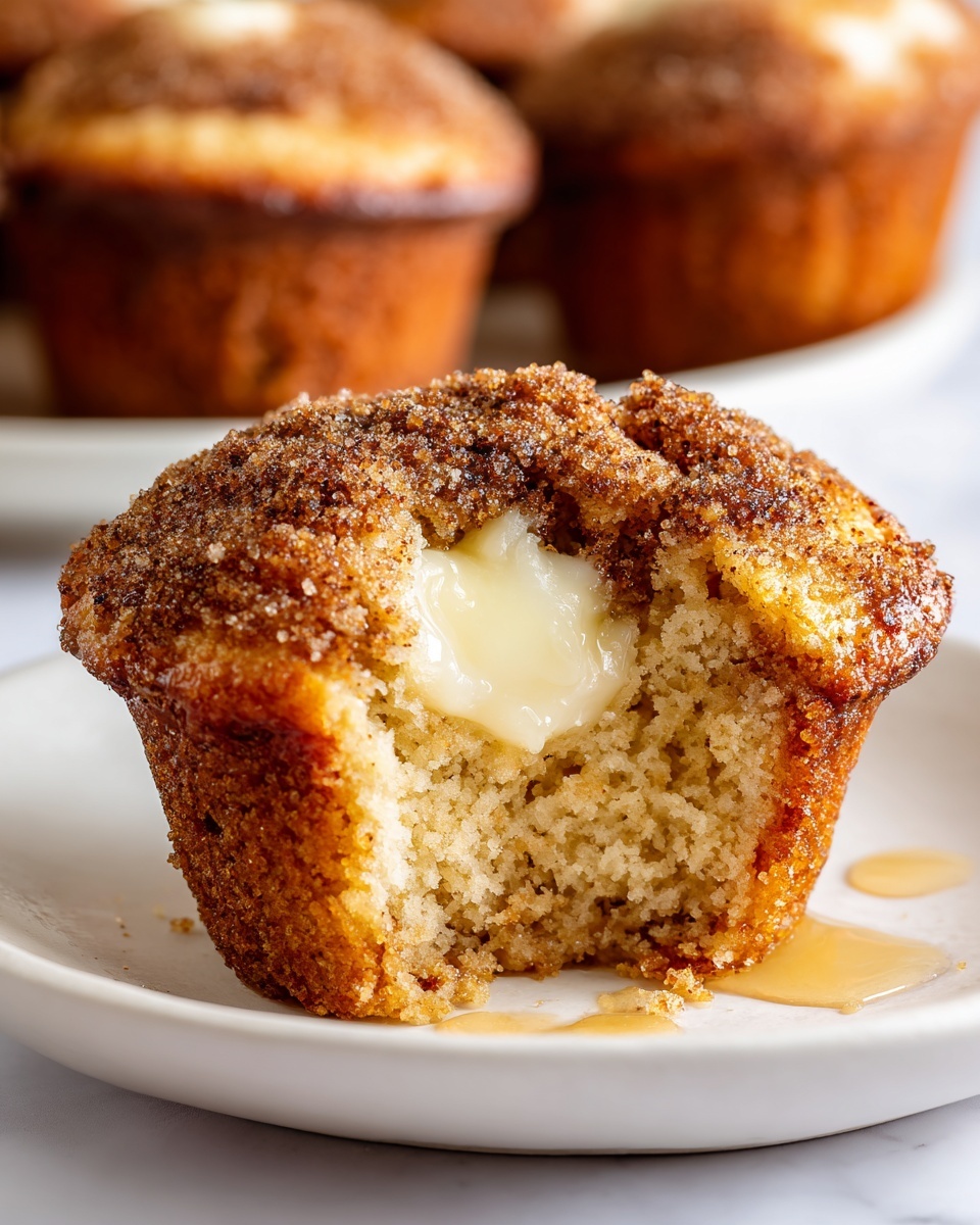 Gooey Cinnamon Cream Cheese Muffins Recipe - Recipe Image