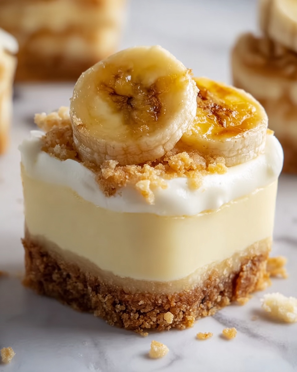 Mini Banana Pudding Cheesecakes Recipe - Recipe Image