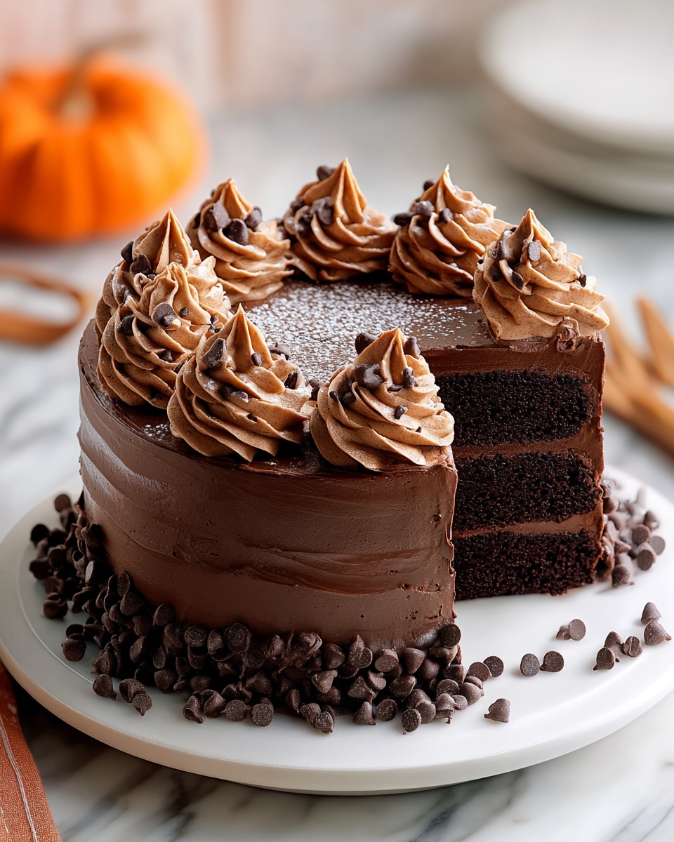 Chocolate Pumpkin Cake Recipe - Recipe Image
