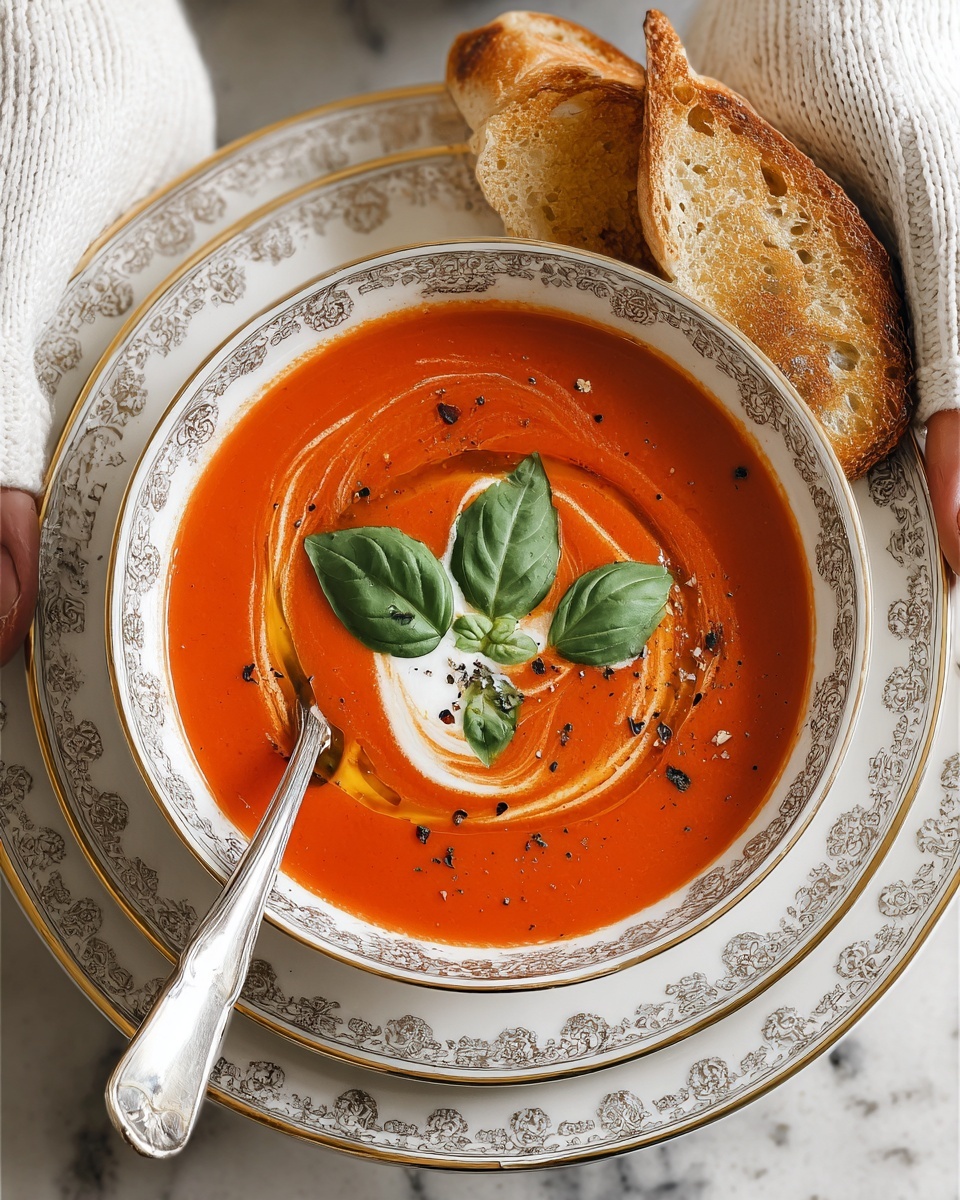 The Best Homemade Tomato Soup Recipe - Recipe Image