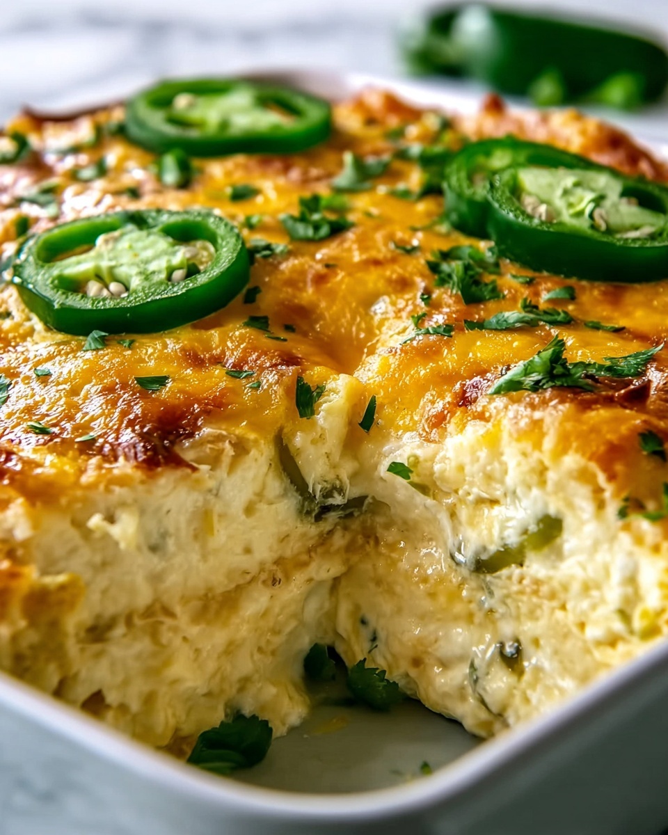Keto Jalapeño Popper Casserole Recipe - Recipe Image