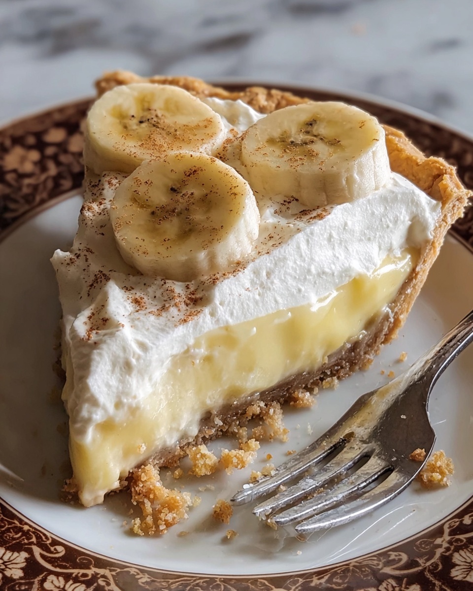 Old-Fashioned Banana Cream Pie Recipe - Recipe Image
