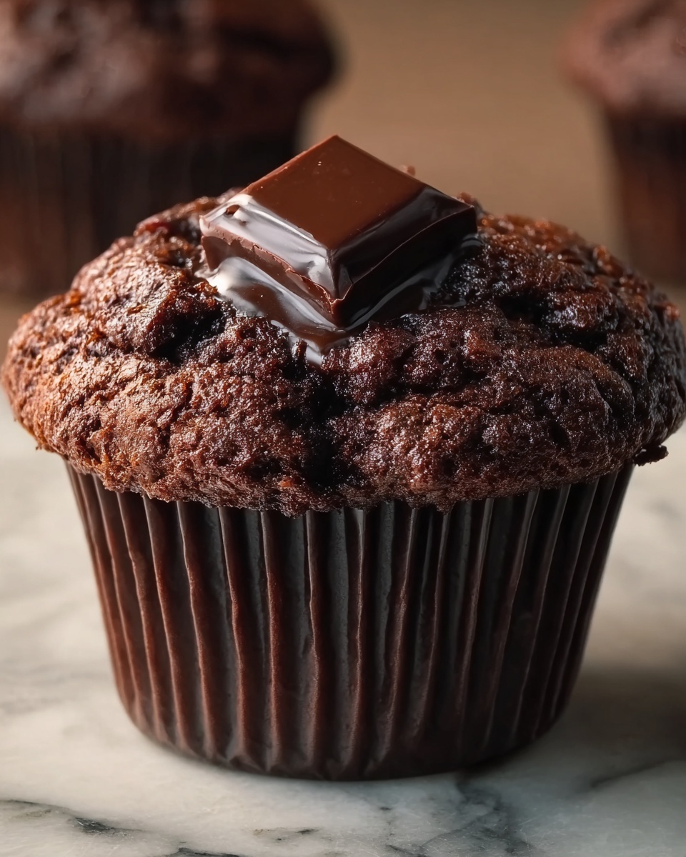 Triple Chocolate Muffins Recipe - Recipe Image