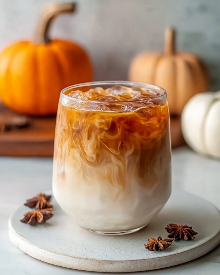 Iced Pumpkin Cream Chai Tea Latte (Starbucks Copycat) Recipe