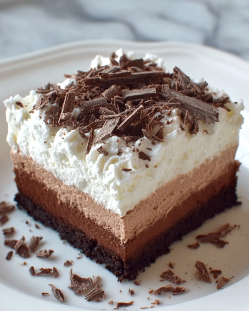 French Silk Brownies Recipe - Recipe Image