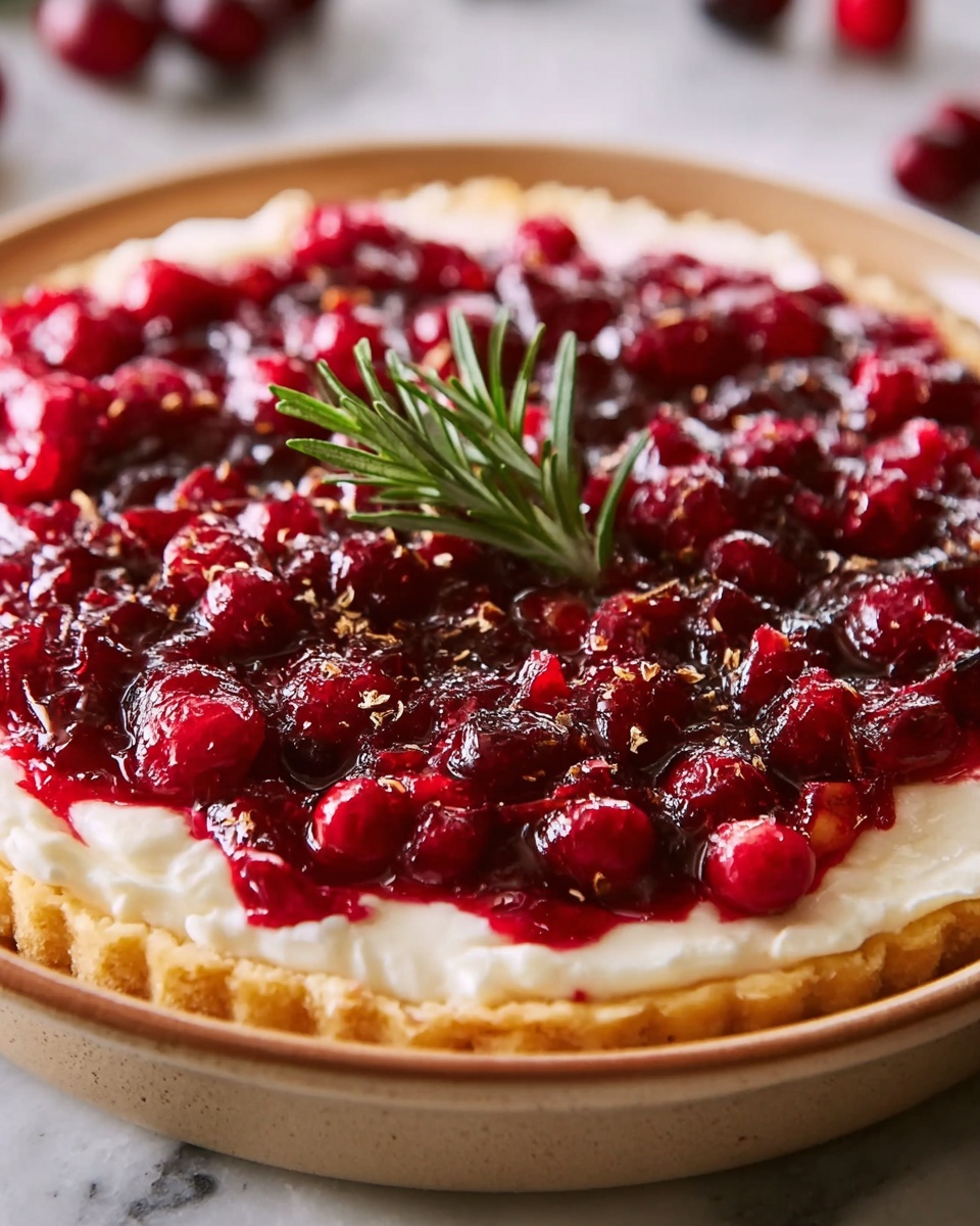 Baked Cream Cheese Cranberry Dip Recipe - Recipe Image
