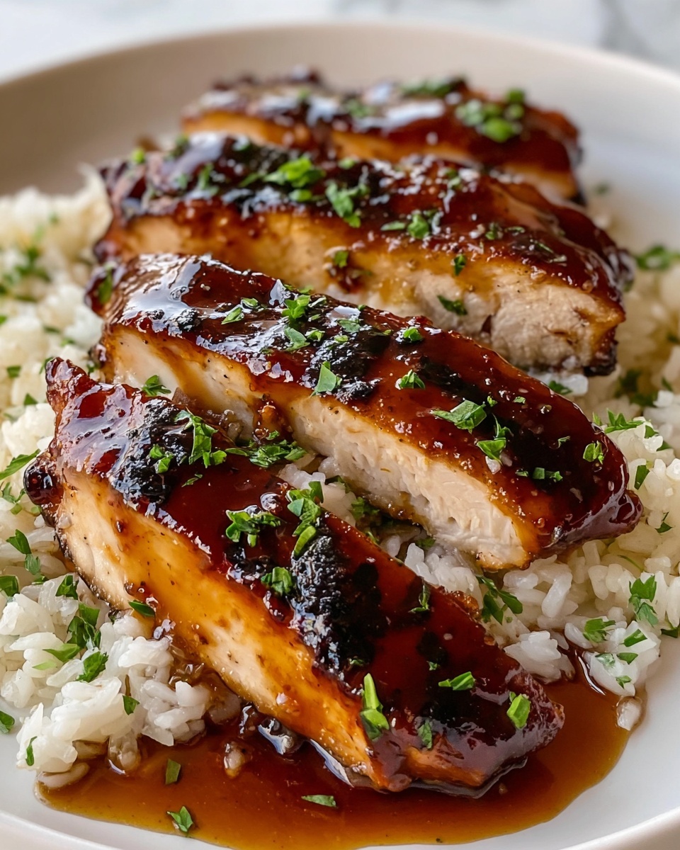 Sweet and Savory Honey Garlic Chicken Breasts Recipe - Recipe Image