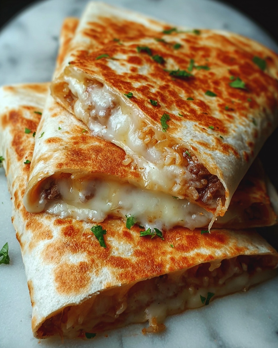 Grilled Cheese Burrito Recipe - Recipe Image