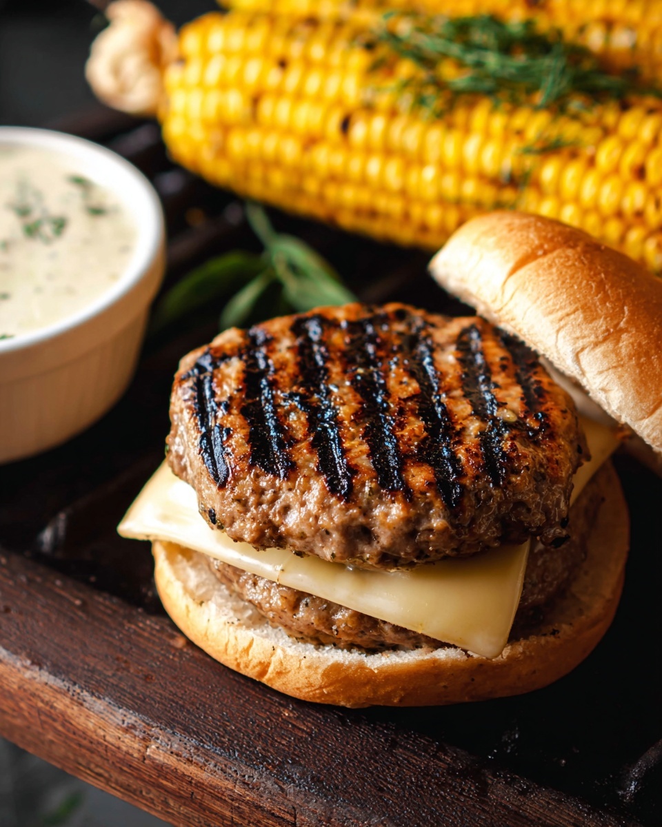 Chipotle Cheddar Chicken Burgers Recipe - Recipe Image