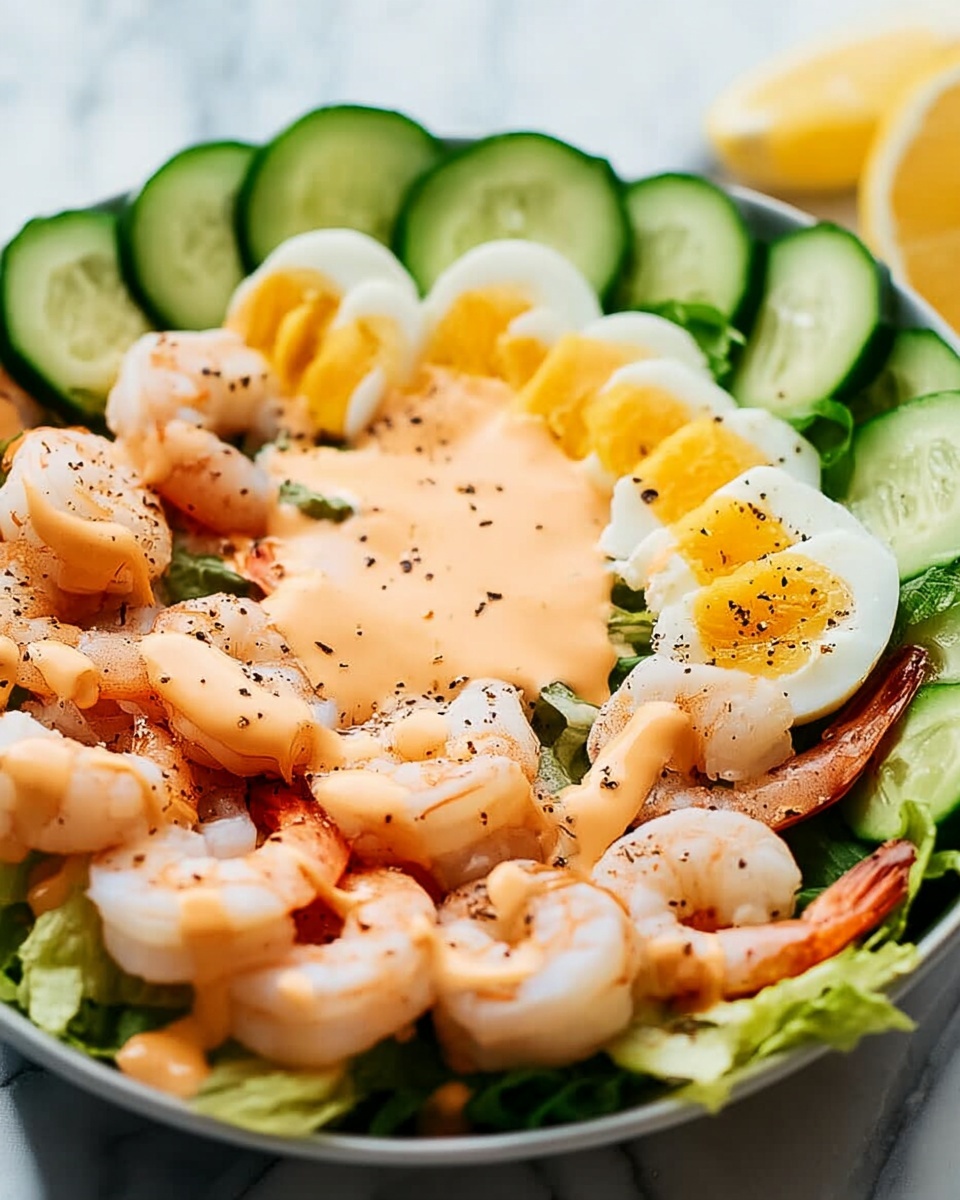 Classic Shrimp Louie Salad Recipe - Recipe Image