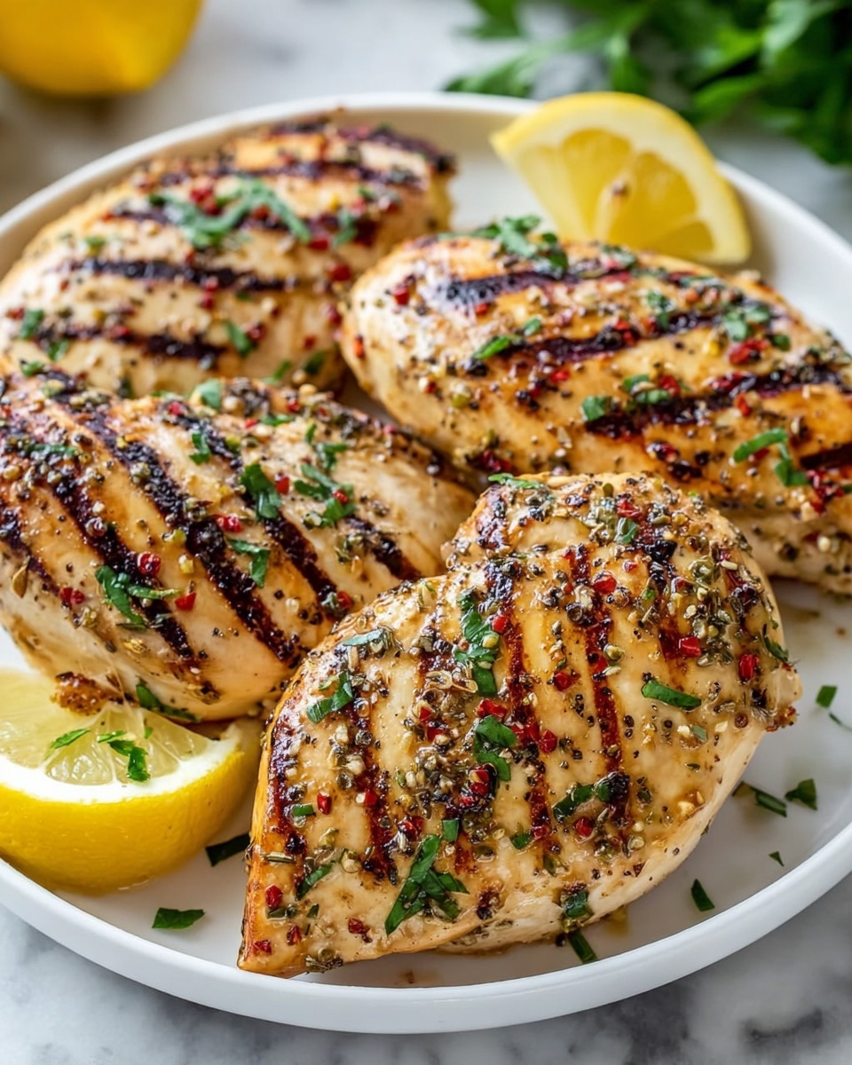Oven-Baked Greek Chicken Breast Recipe - Recipe Image