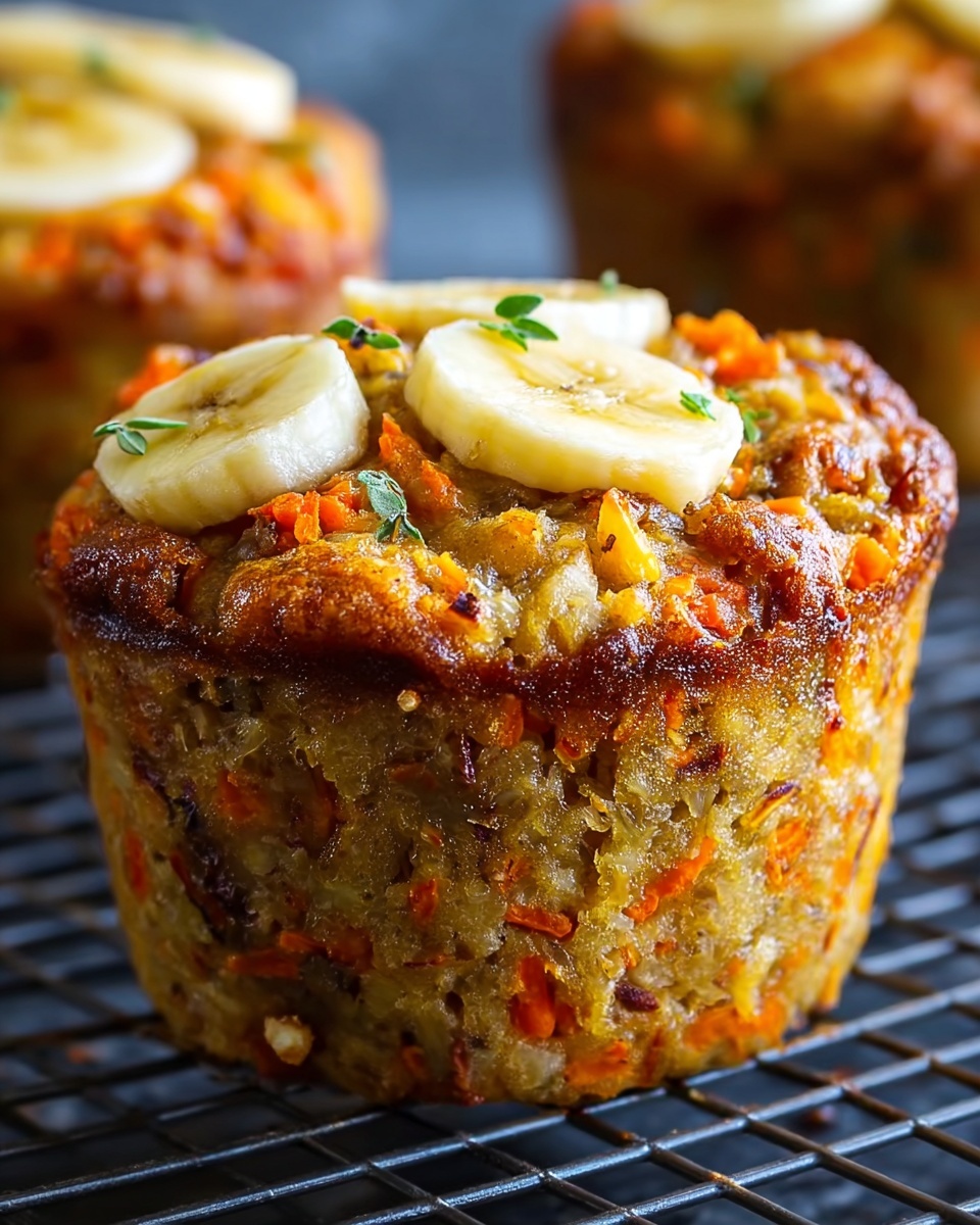 Morning Glory Banana Carrot Muffins Recipe - Recipe Image