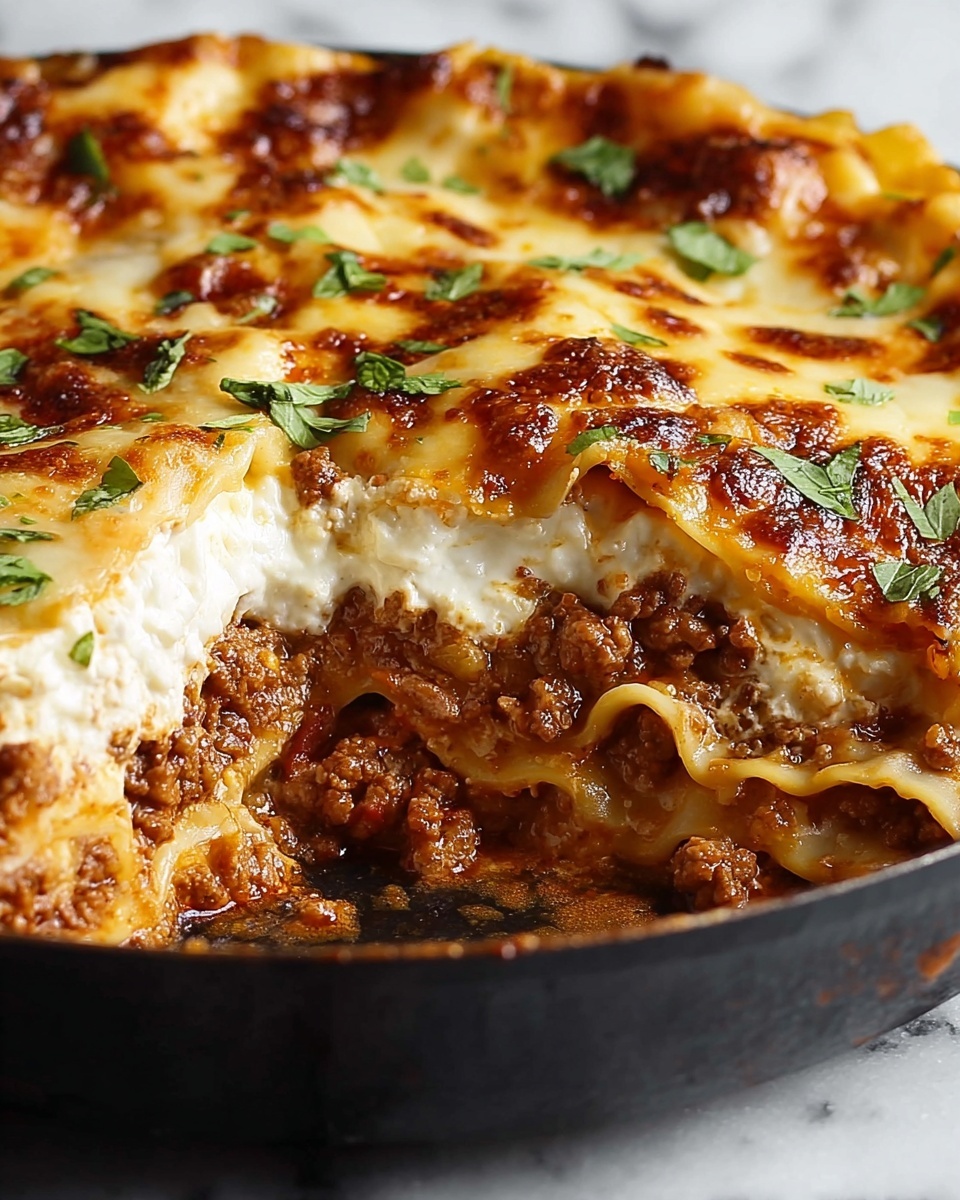 Skillet Lasagna Recipe - Recipe Image