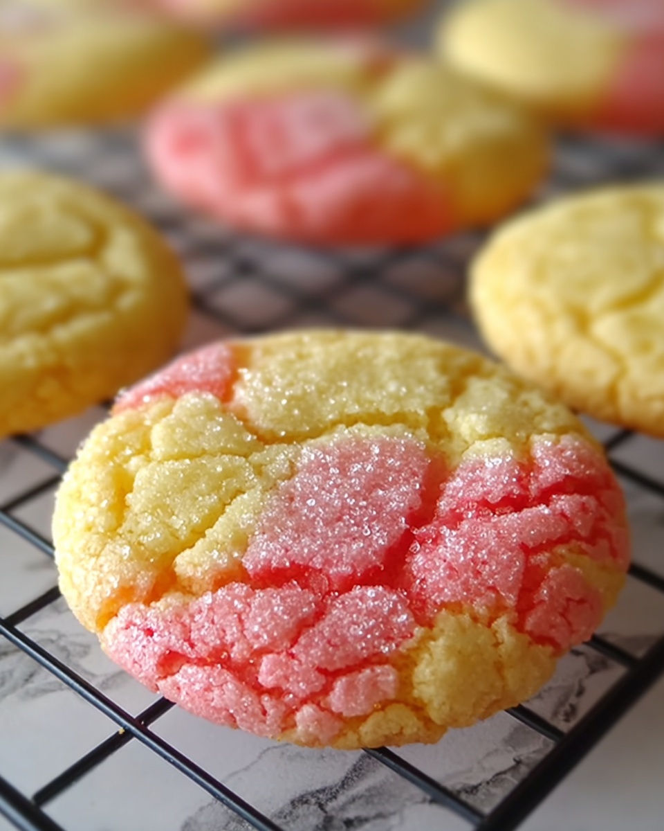 Strawberry Lemonade Cookies: Bright & Zesty Treat Recipe - Recipe Image