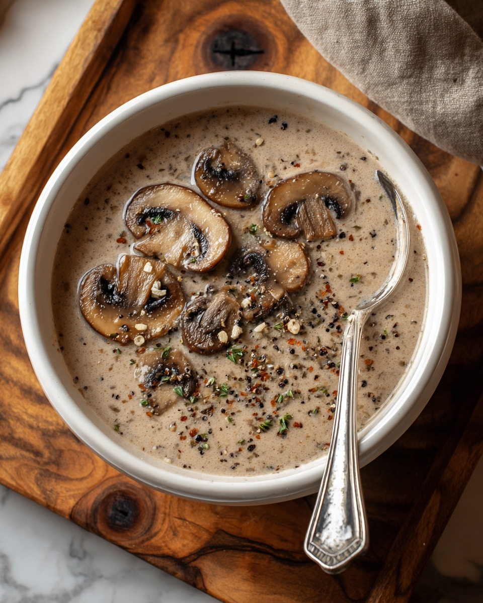 Hungarian Mushroom Soup Recipe - Recipe Image