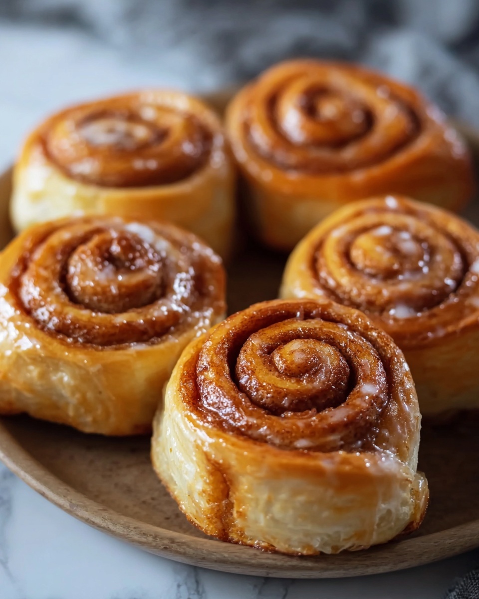 Quick Puff Pastry Cinnamon Rolls Recipe - Recipe Image