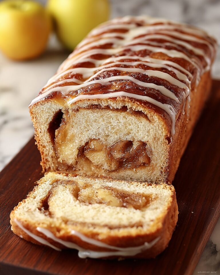 Cinnamon Swirl Apple Fritter Bread Recipe