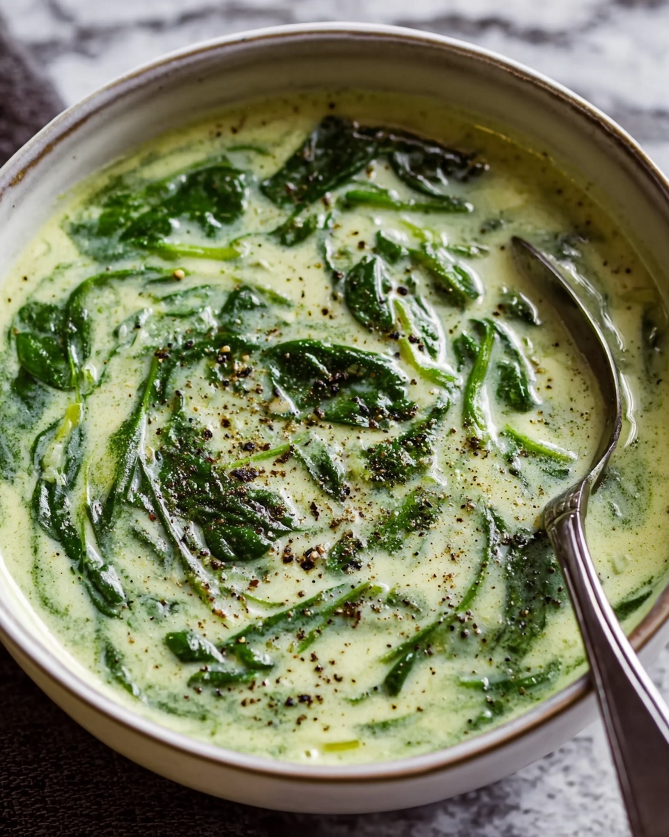 Cream of Spinach Soup Recipe - Recipe Image