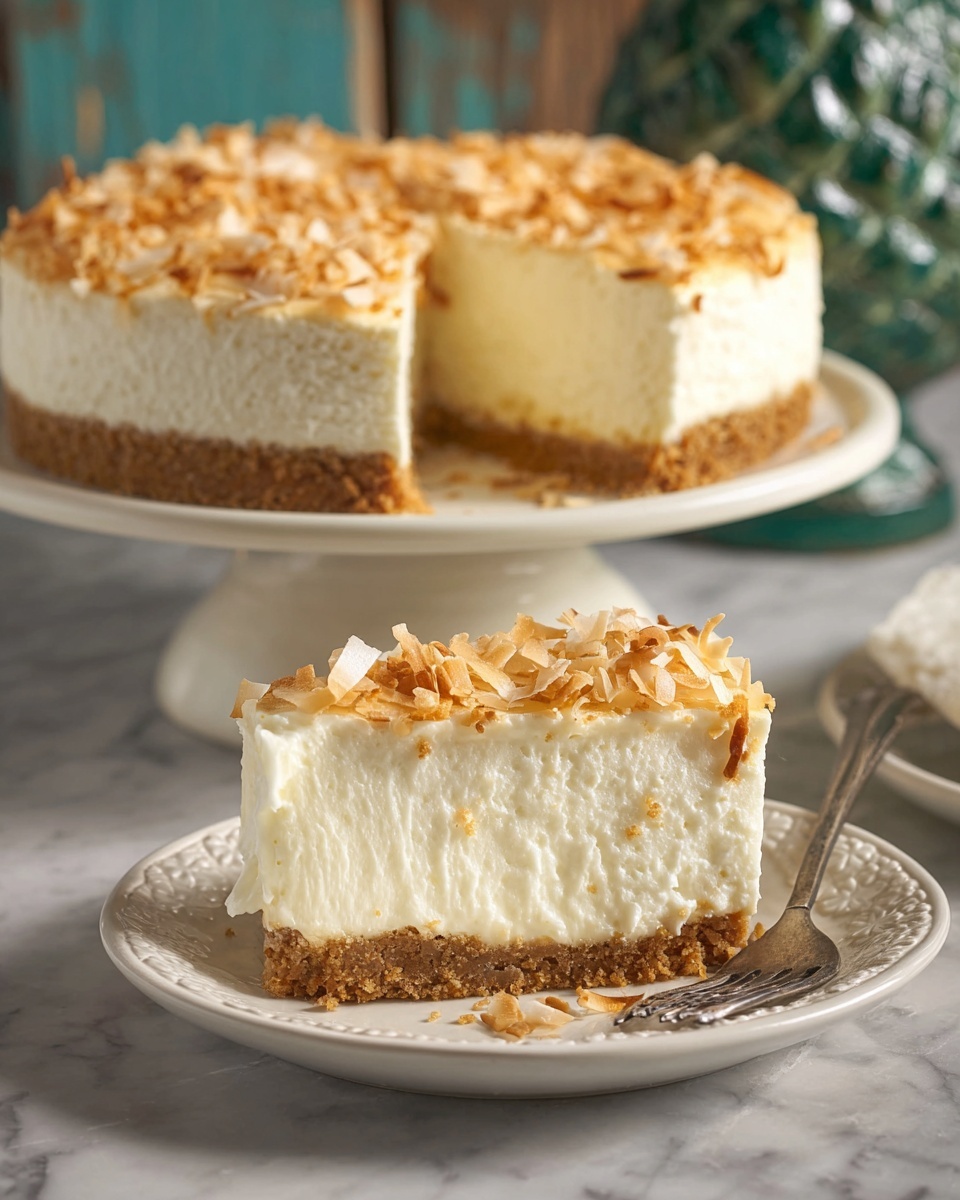 Ultimate Coconut Cheesecake Recipe - Recipe Image