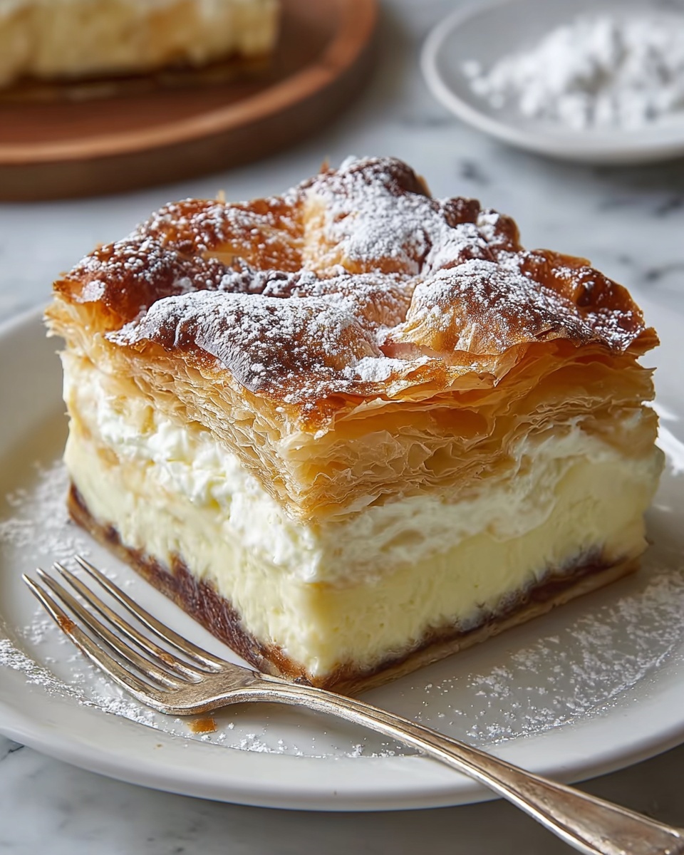 Karpatka Cake (Polish Carpathian Cream Cake) Recipe - Recipe Image