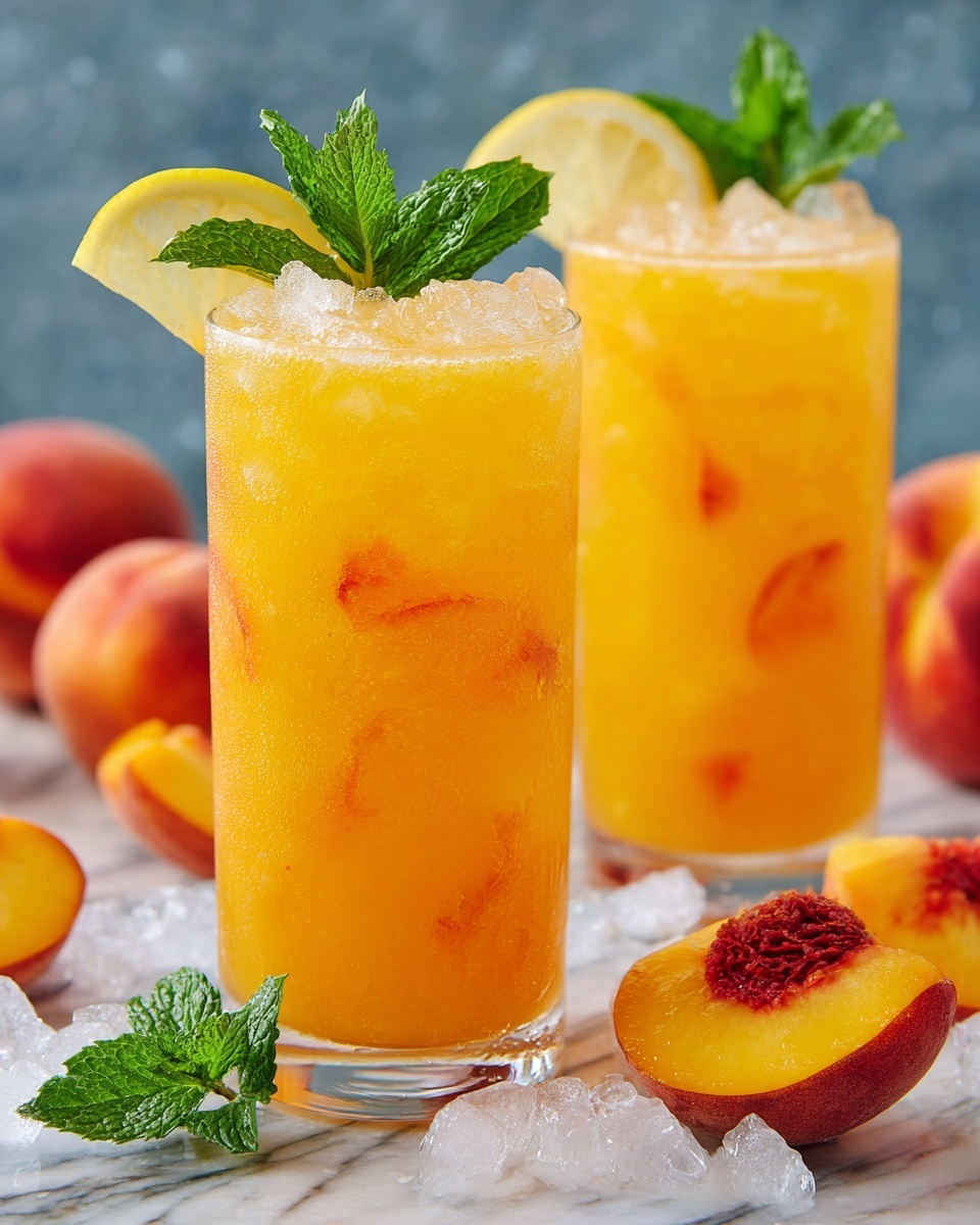 Peach Lemonade: The Ultimate Refreshing Summer Drink Recipe - Recipe Image