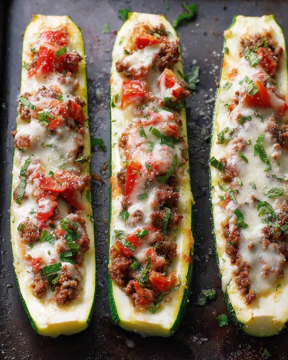 Sausage Zucchini Boats Recipe - Recipe Image