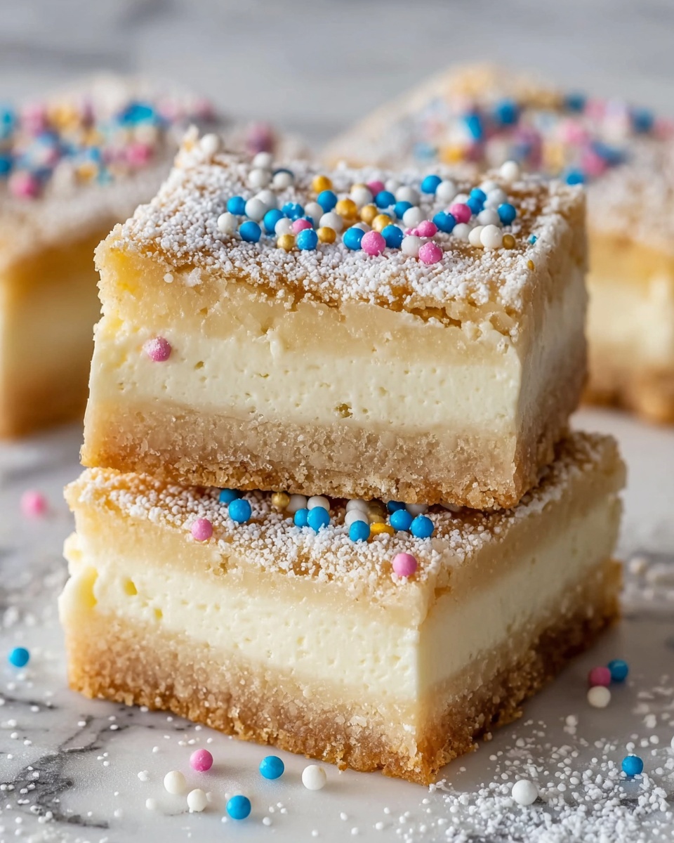 Sugar Cookie Cheesecake Bars Recipe - Recipe Image
