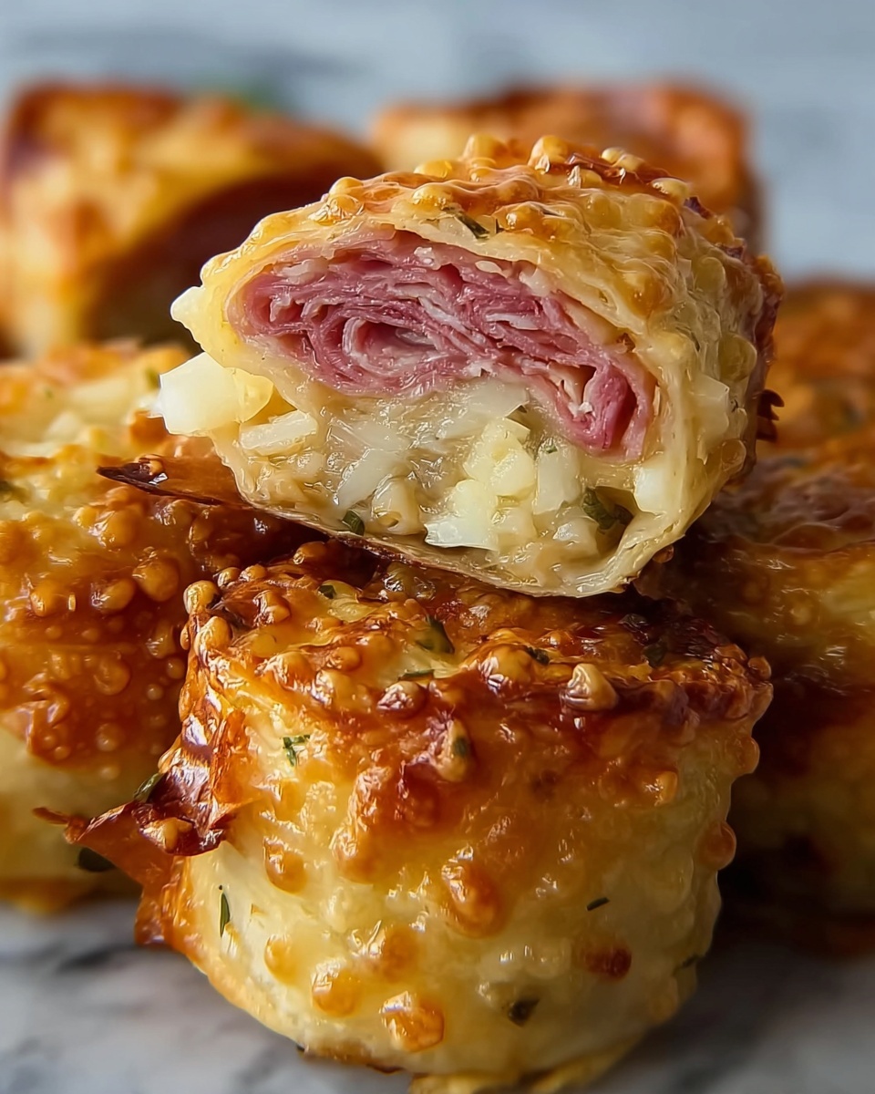 Corned Beef and Sauerkraut Egg Rolls Recipe - Recipe Image