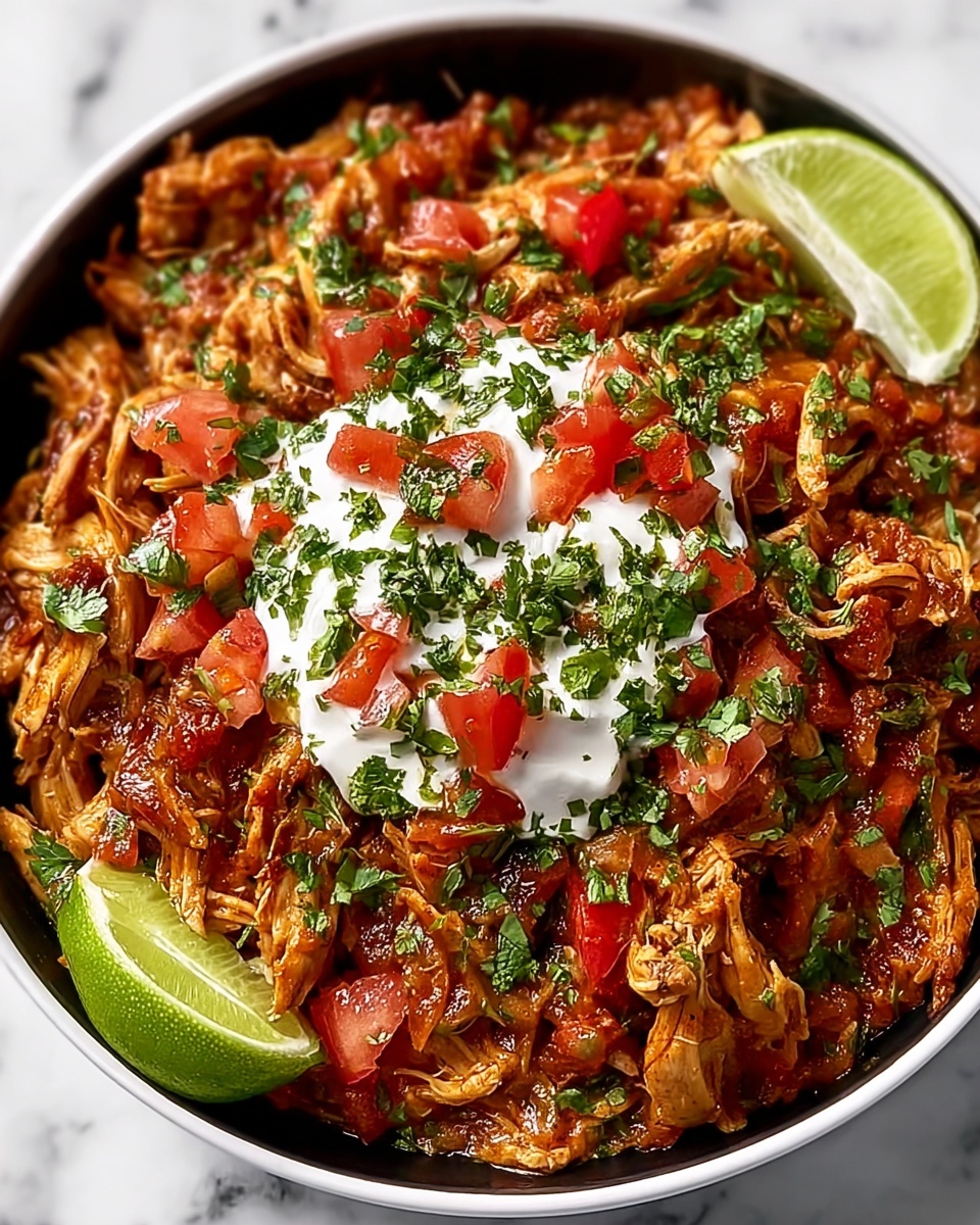 Easy Mexican Chicken Crock Pot Recipe - Recipe Image