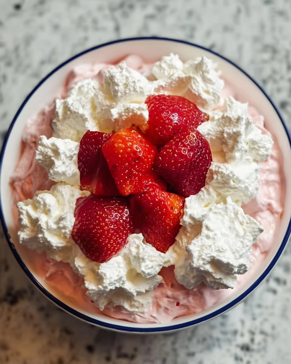 Strawberry Fluff Salad Recipe - Recipe Image