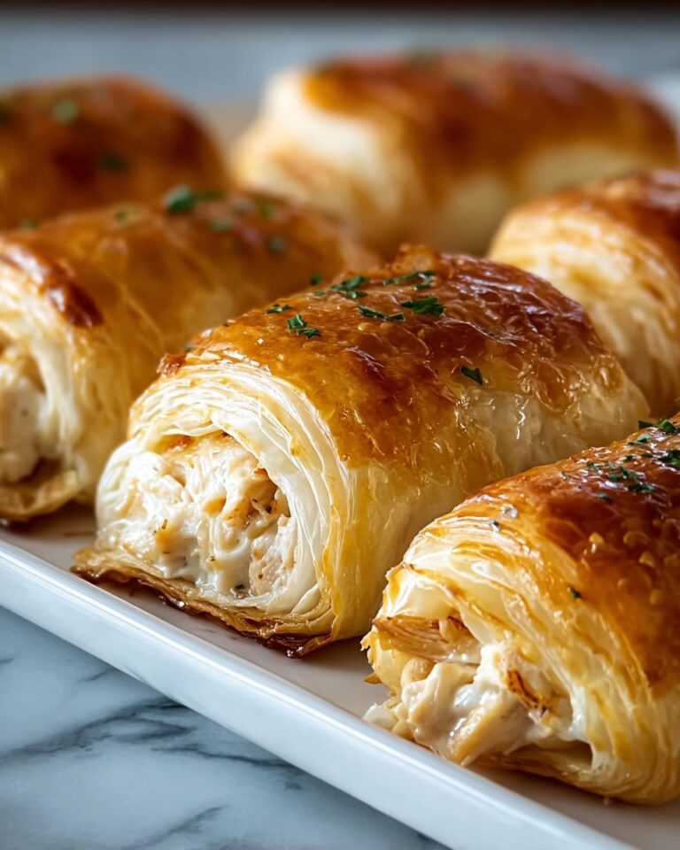 Baked Chicken Stuffed Crescent Rolls Recipe