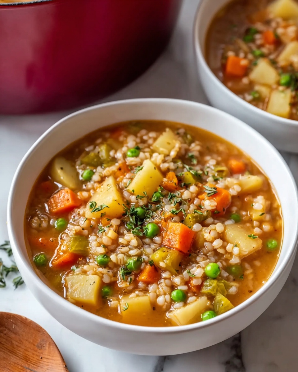 Vegetable Barley Soup Recipe - Recipe Image