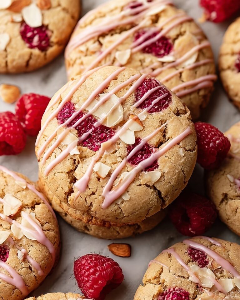 Raspberry Almond Cookies Recipe
