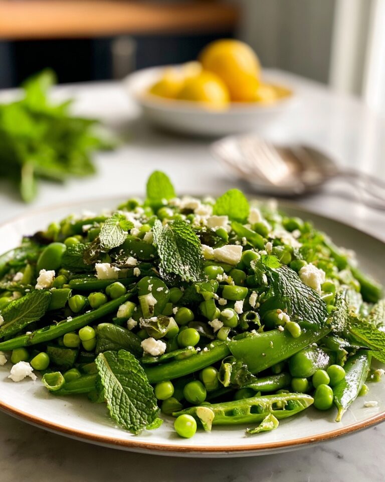 Refreshing Spring Pea and Mint Salad Recipe