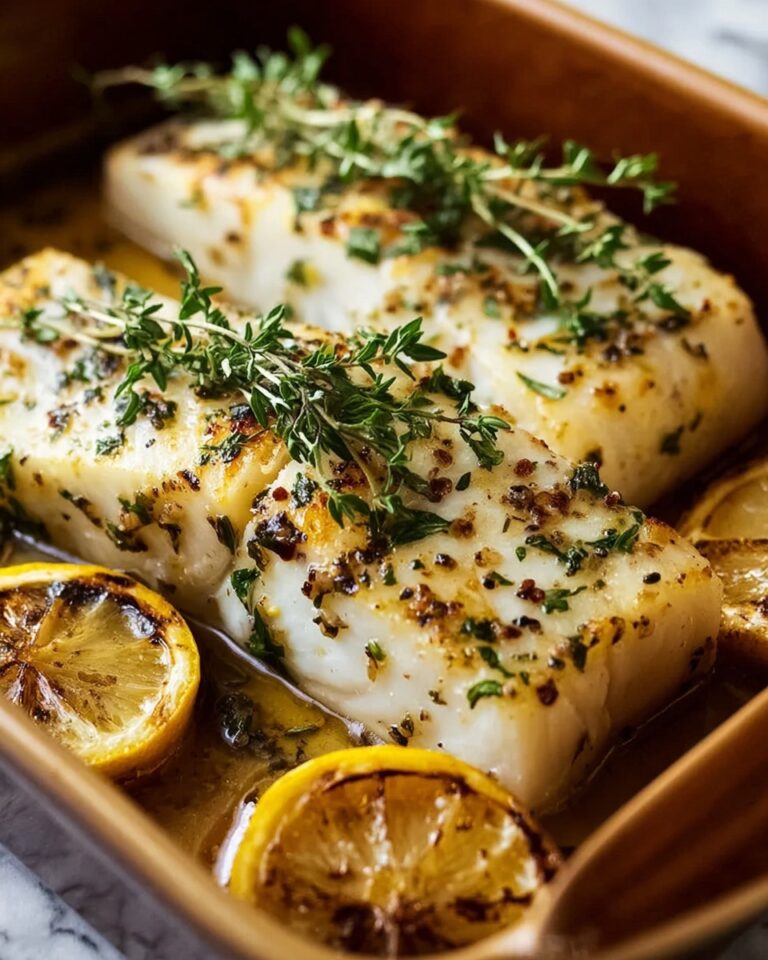 Mediterranean Herb and Lemon Baked Branzino Recipe