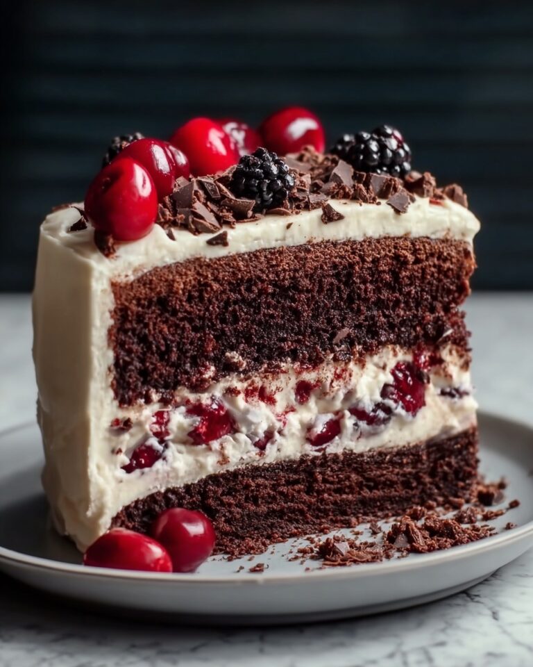Mile-High Black Forest Cake Recipe