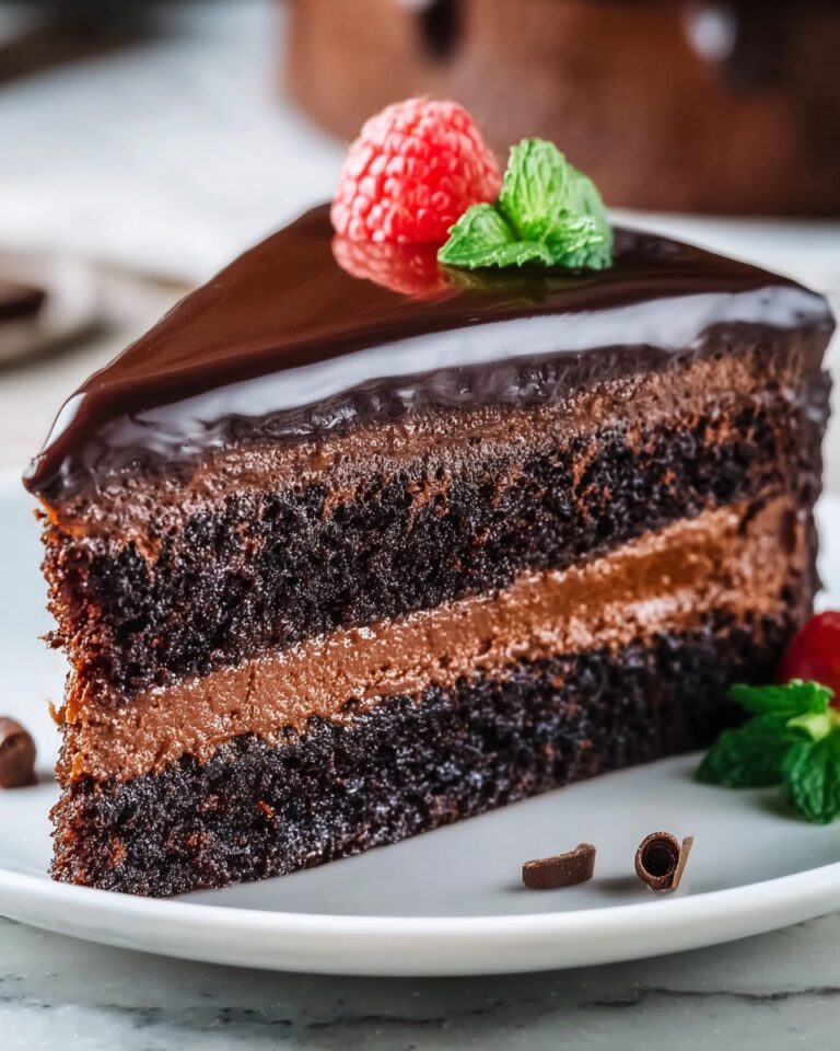 Chocolate Depression Cake with Chocolate Frosting Recipe