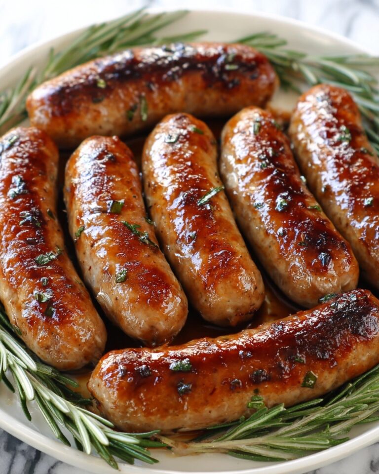 Maple and Rosemary Breakfast Sausage Recipe