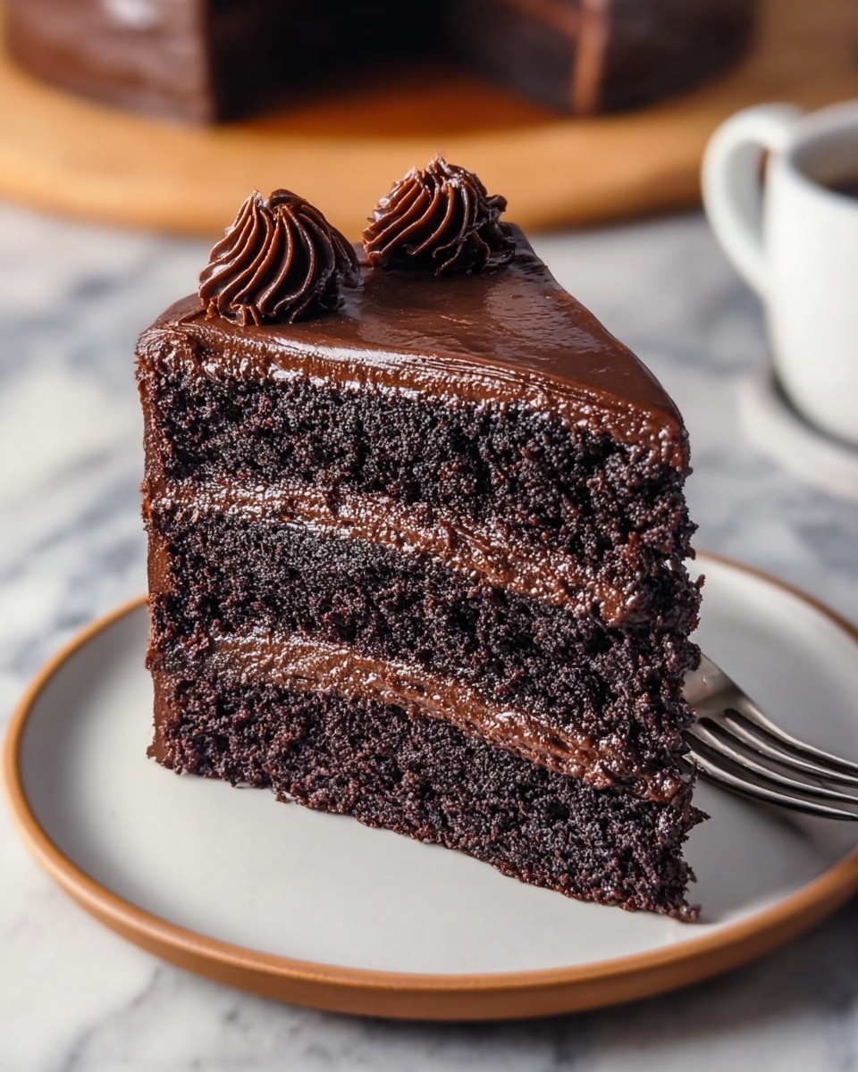 Super Moist Chocolate Cake Recipe - Recipe Image