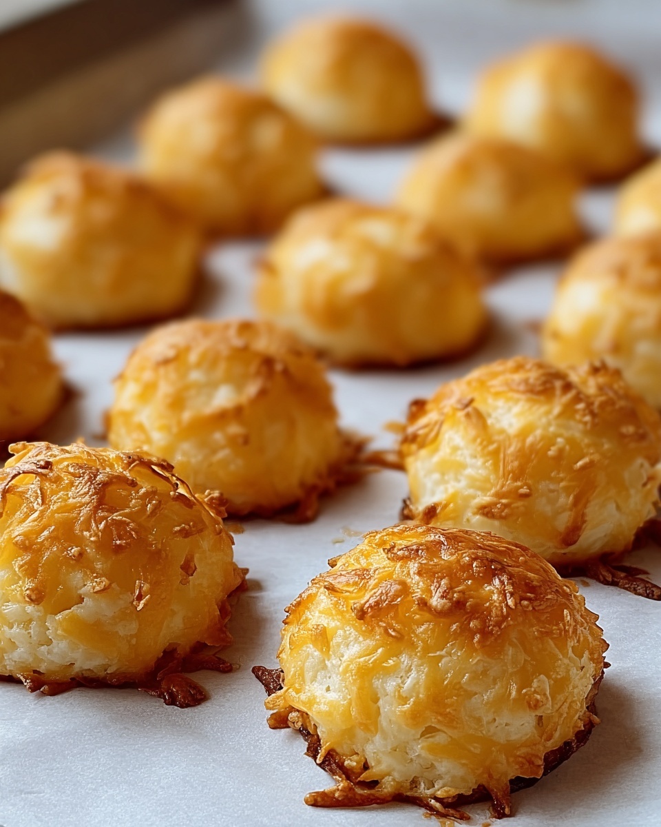 Golden Cheese Crunch Bites Recipe - Recipe Image