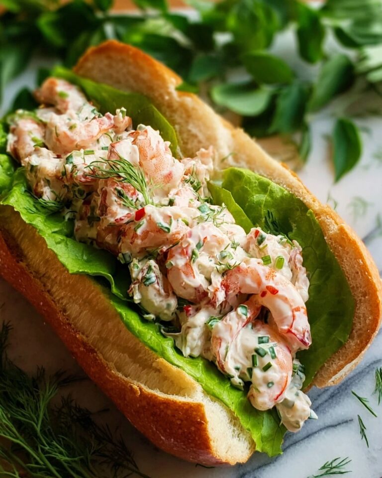 Creamy Shrimp Salad Sandwich Recipe